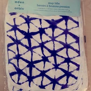 👦 Aden + anais snap bibs 3 pack 👦 NWT